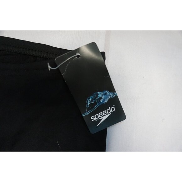 Speedo Mens Black Endurance+ Jammer Shorts - Size 30 NWT - Picture 7 of 8